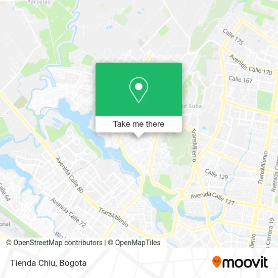 Tienda Chiu map