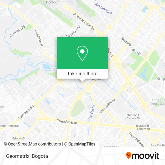 Geomatrix map