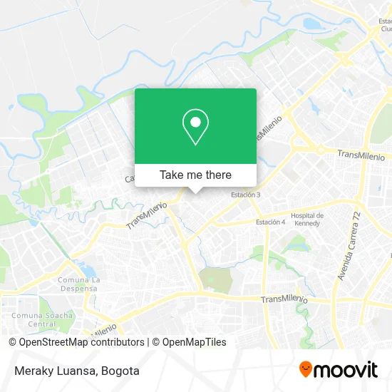 Meraky Luansa map