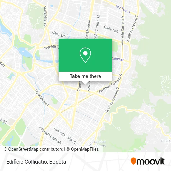 Edificio Colligatio map