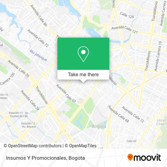 Insumos Y Promocionales map