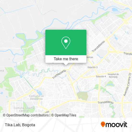 Tika.Lab map