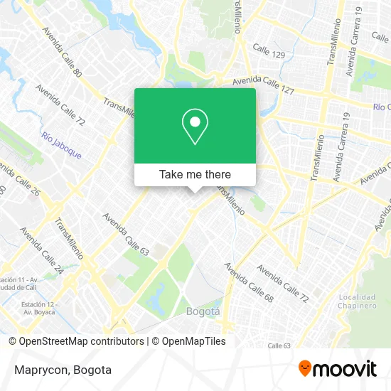 Maprycon map