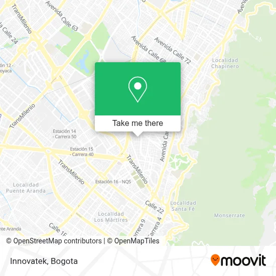 Innovatek map