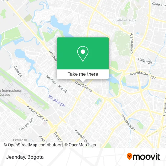 Jeanday map