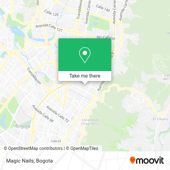 Magic Nails map