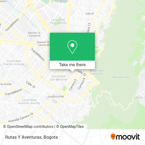 Rutas Y Aventuras map