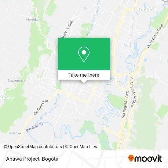 Anawa Project map