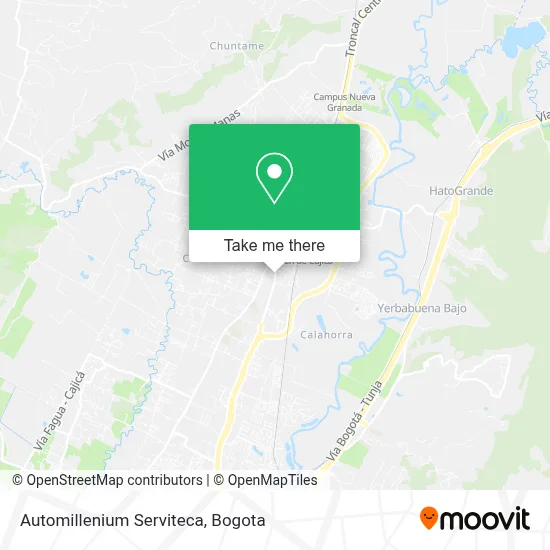 Automillenium Serviteca map