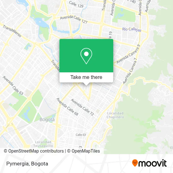 Pymergia map