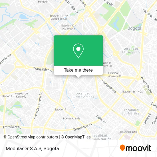 Modulaser S.A.S map