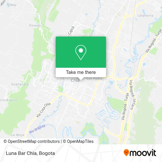 Luna Bar Chia map