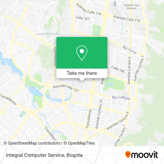 Integral Computer Service map