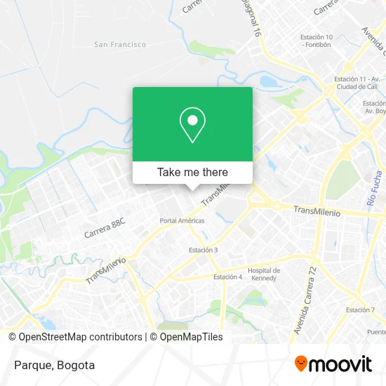 Parque map