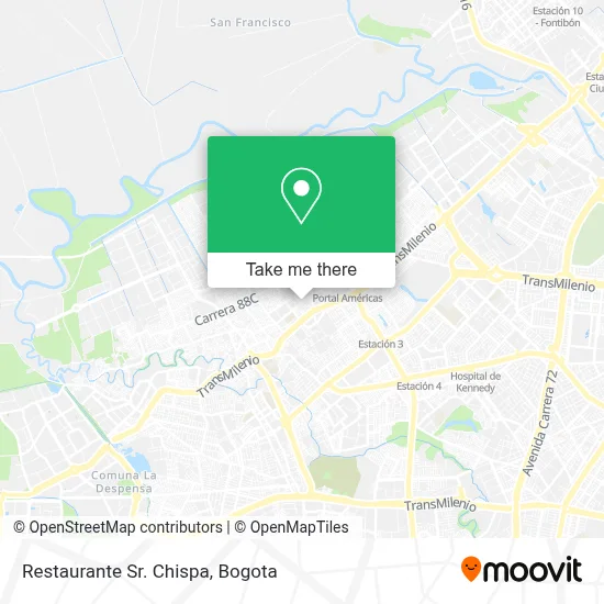 Restaurante Sr. Chispa map