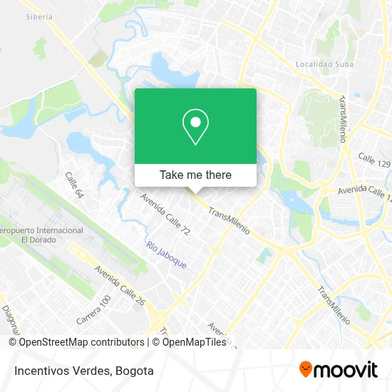 Incentivos Verdes map