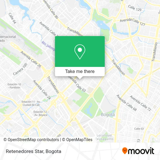 Retenedores Star map