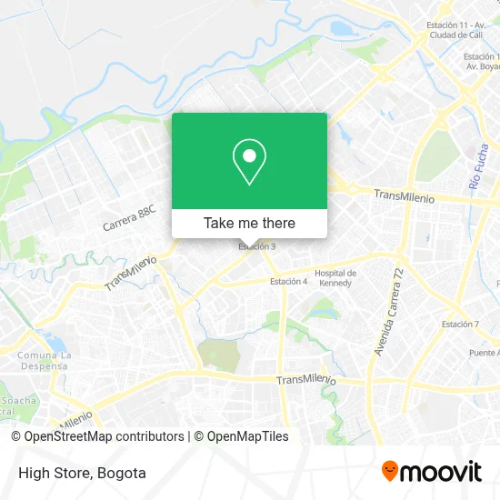 High Store map