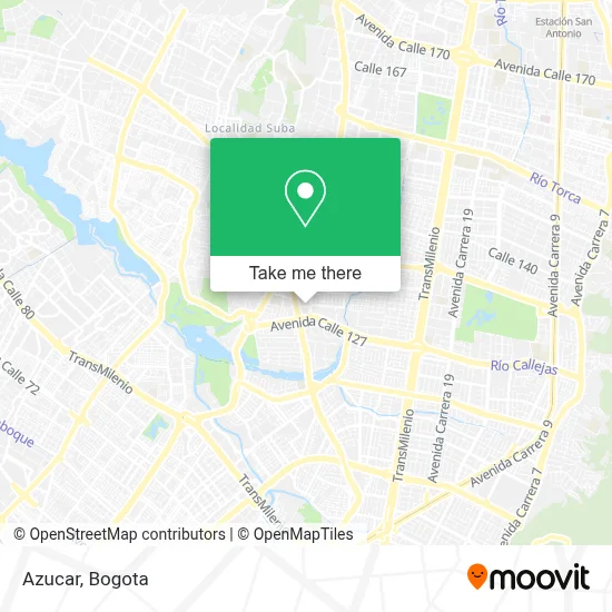 Azucar map