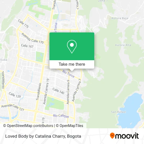 Loved Body by Catalina Charry map