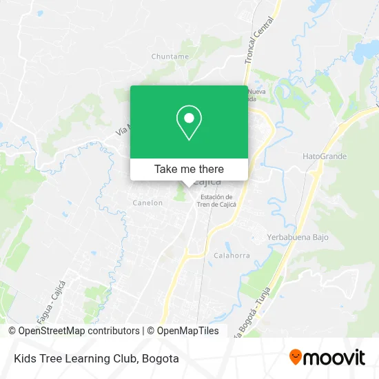 Kids Tree Learning Club map