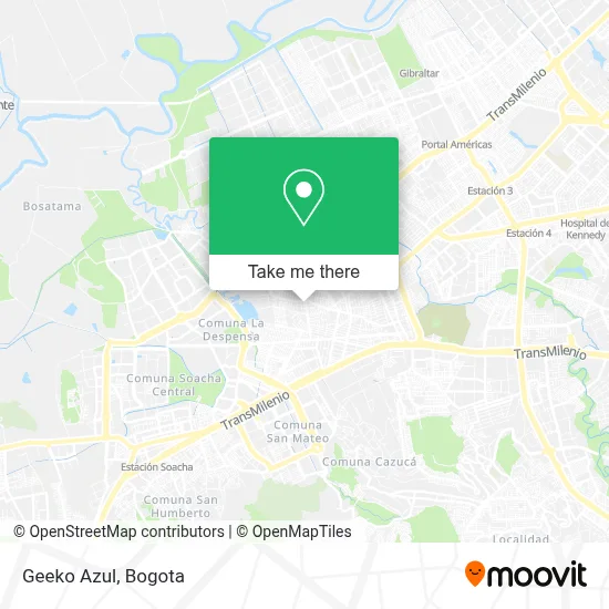 Geeko Azul map