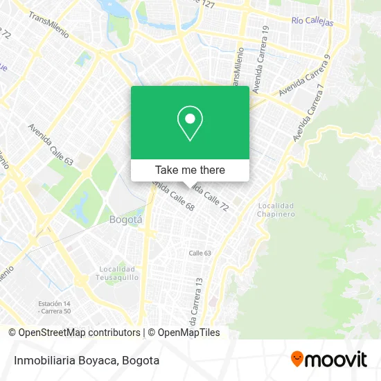 Inmobiliaria Boyaca map