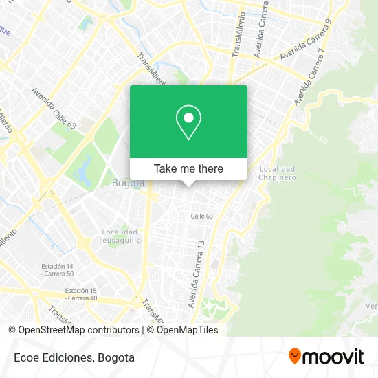 Ecoe Ediciones map