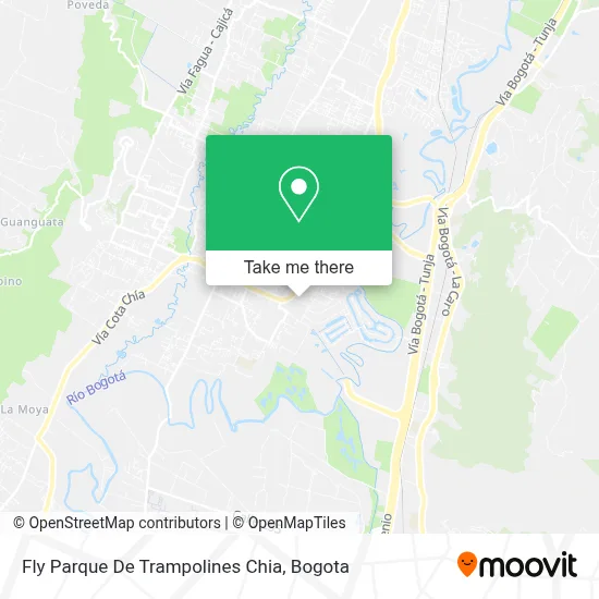 Fly Parque De Trampolines Chia map