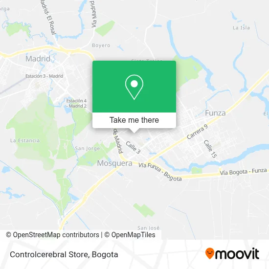 Controlcerebral Store map