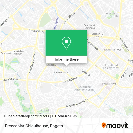 Preescolar Chiquihouse map