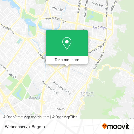 Webconserva map