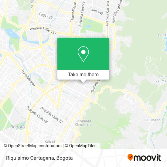 Riquísimo Cartagena map