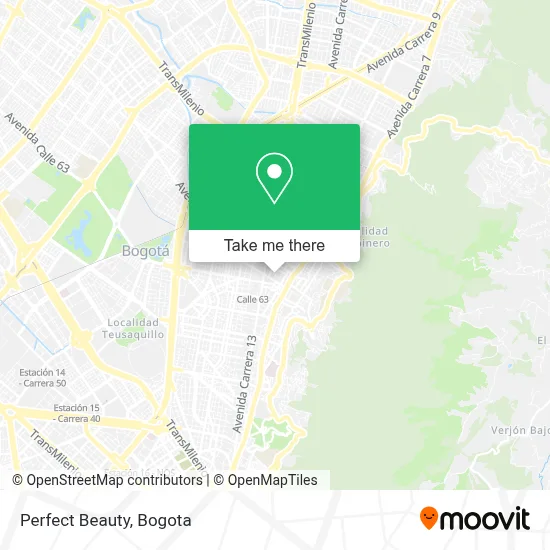 Perfect Beauty map