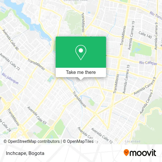 Inchcape map
