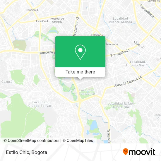 Estilo Chic map