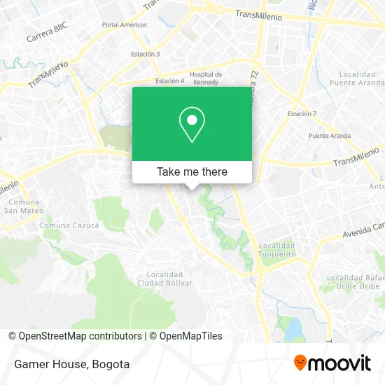 Gamer House map