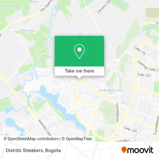 Distrito Sneakers map
