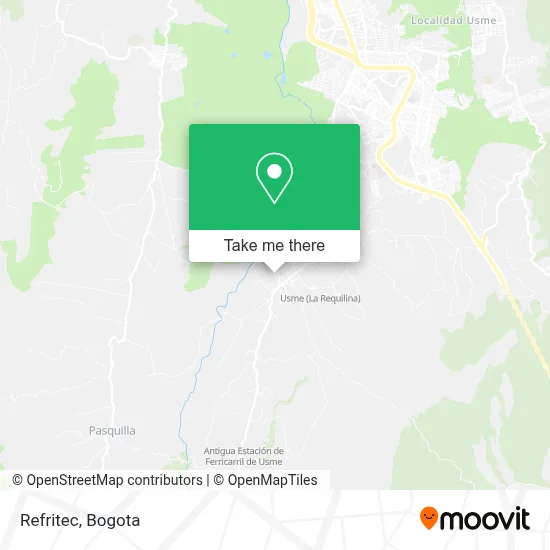 Refritec map