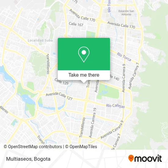 Multiaseos map
