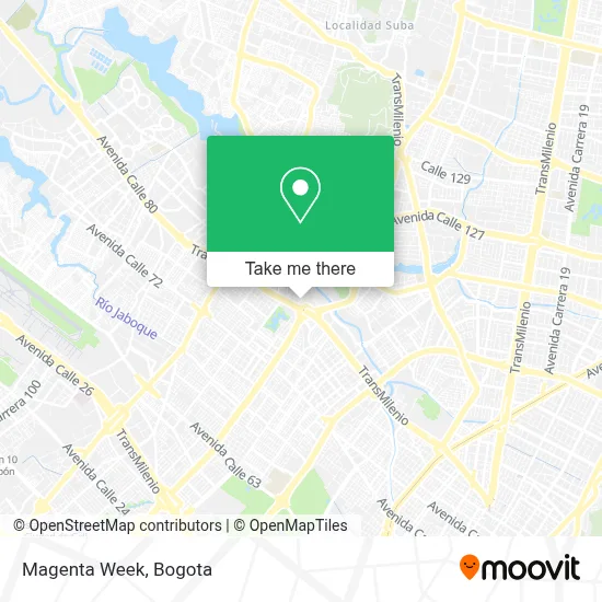 Magenta Week map