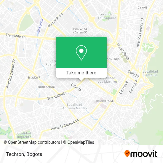 Techron map