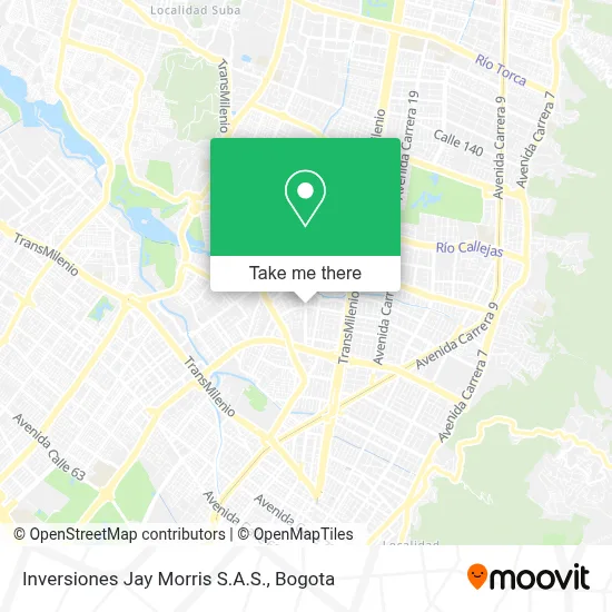 Inversiones Jay Morris S.A.S. map