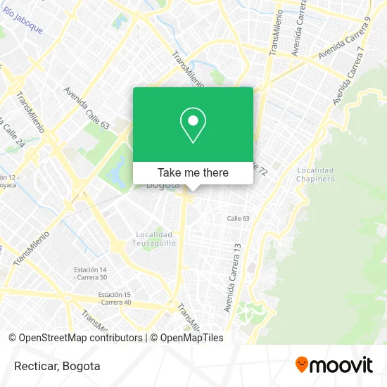 Recticar map