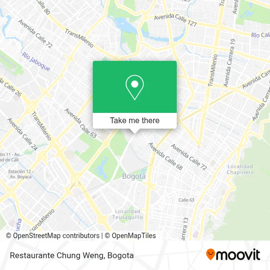 Restaurante Chung Weng map