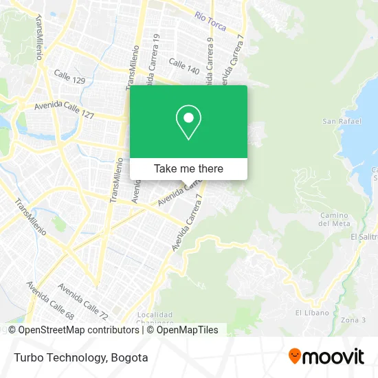 Turbo Technology map