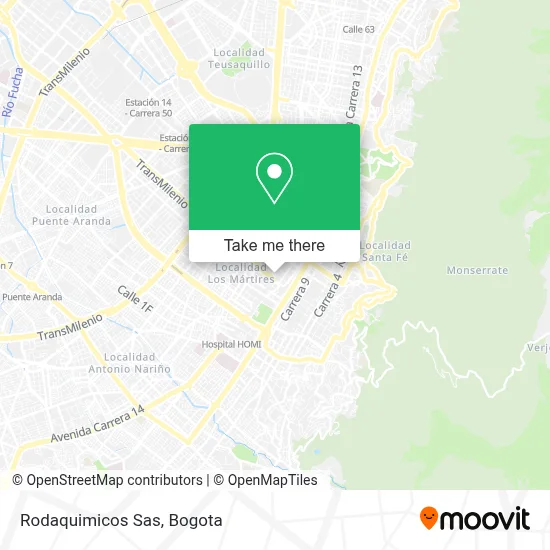 Rodaquimicos Sas map