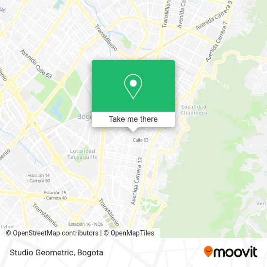 Studio Geometric map