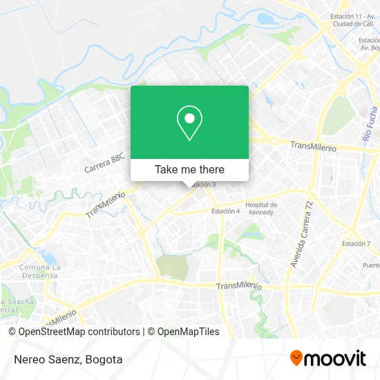 Nereo Saenz map
