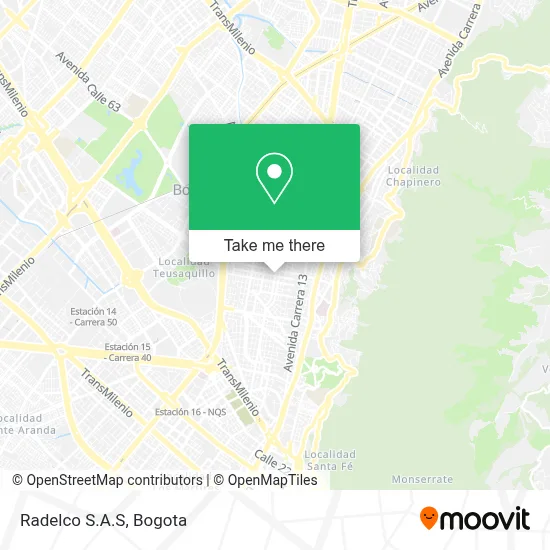 Radelco S.A.S map